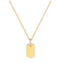 ANIA HAIE Glam Rock | Glam Tag Pendant Necklace