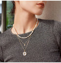ANIA HAIE Dusk Divas | Sphere Pavé Necklace