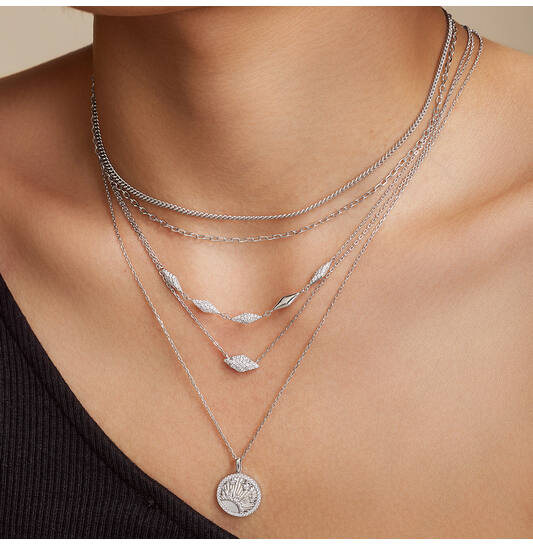 ANIA HAIE Dusk Divas | Multi Sparkle Necklace