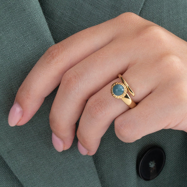Melano Twisted Tove Ring