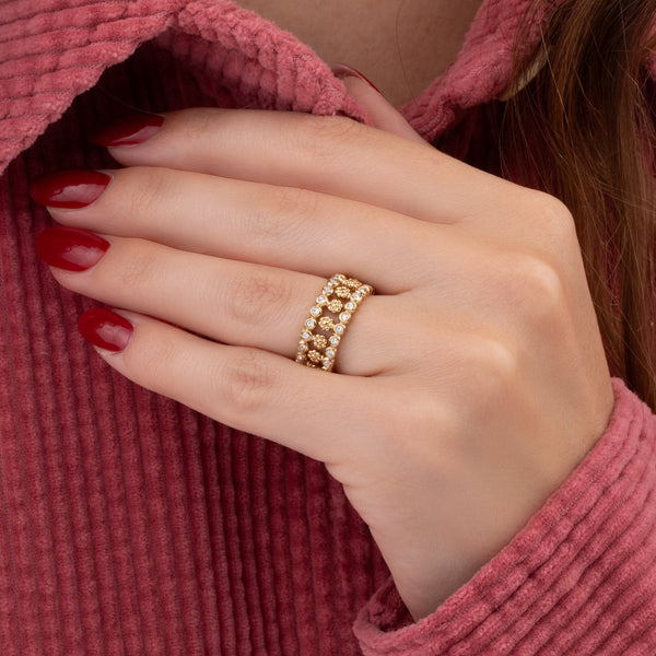 Melano Friends Unite Florentina Ring (52-60MM)