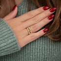 Melano Friends Unite Selina Ring Goldplated (52-60MM)