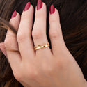 Melano Friends Unite Zita Ring Goldplated (52-60MM)