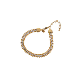 Koop gold Go Dutch Label Bracelet (Jewelry) stones