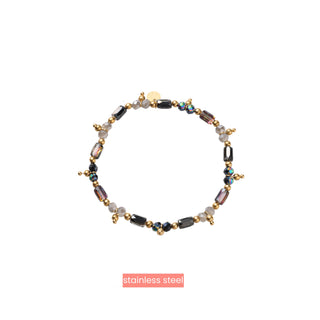 Kopen zwart Day&Eve by Go Dutch Label Armband (Sieraad) Elastisch Kralen Balletjes