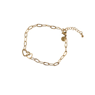 Go Dutch Label Armband (Sieraad) Linked Hearts Bracelet