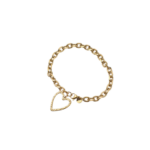 Go Dutch Label Armband (Sieraad) Heart Pendant Bracelet