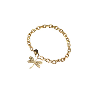 Go Dutch Label Armband (Sieraad) Dragonfly Pendant Bracelet