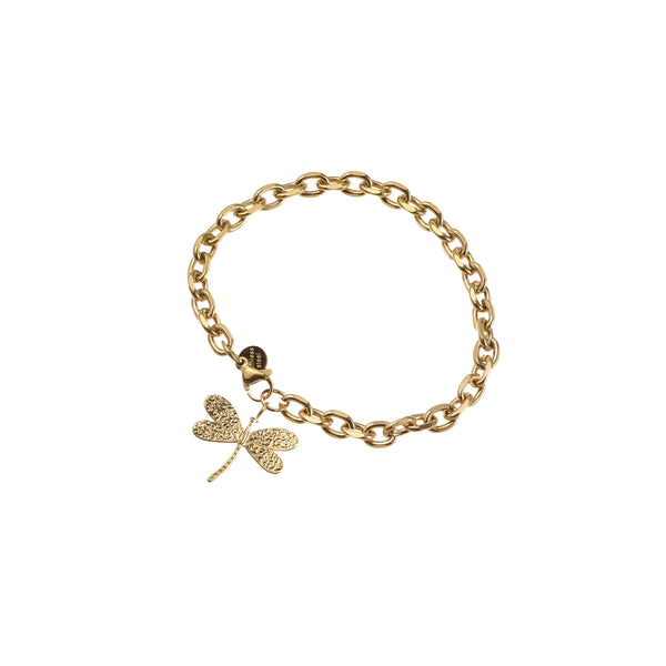Go Dutch Label Armband (Sieraad) Dragonfly Pendant Bracelet