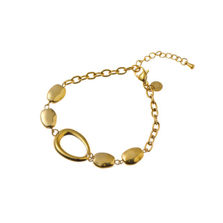 Go Dutch Label Armband (Sieraad) Open Step Stones