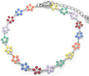 Bijoutheek Armband (Sieraad) Bloemen Zomer Multi
