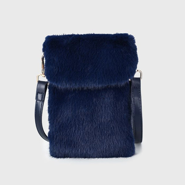 Bijoutheek Tas Telefoon Faux Fur