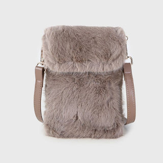 Bijoutheek Tas Telefoon Faux Fur