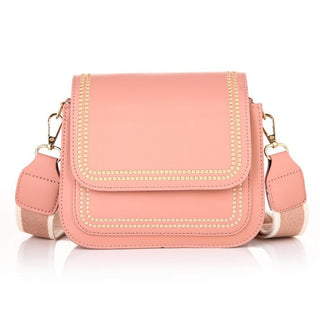 Koop pink Bijoutheek Bag Crossover double stitched