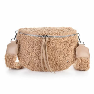 Kopen beige Bijoutheek Tas Buidel Crossover Teddy