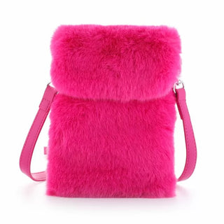 Kopen fuchsia Bijoutheek Tas Telefoon Furry Vacht