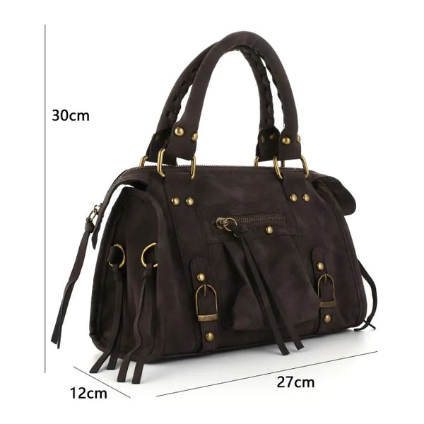Bijoutheek Tas Multi Pocket Bag Fringe Slierten