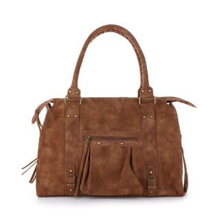 Kopen bruin Bijoutheek Tas Multi Pocket Bag Fringe Slierten City Bag Groot
