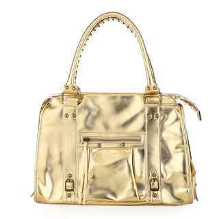 Kopen metallic-brown Bijoutheek Tas Multi Pocket Bag Fringe Slierten City Bag Groot