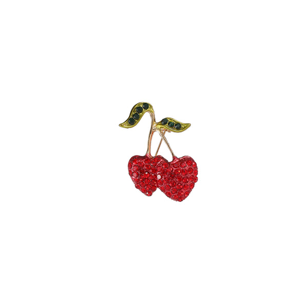 Go Dutch Label Broche Sparkly Cherry