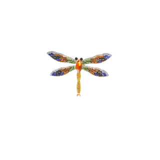Go Dutch Label Broche Colourful Dragonfly