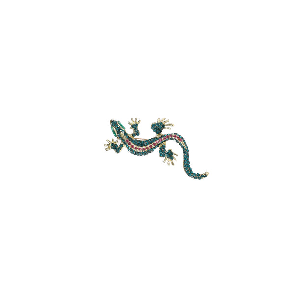 Go Dutch Label Broche Sparkly Lizard