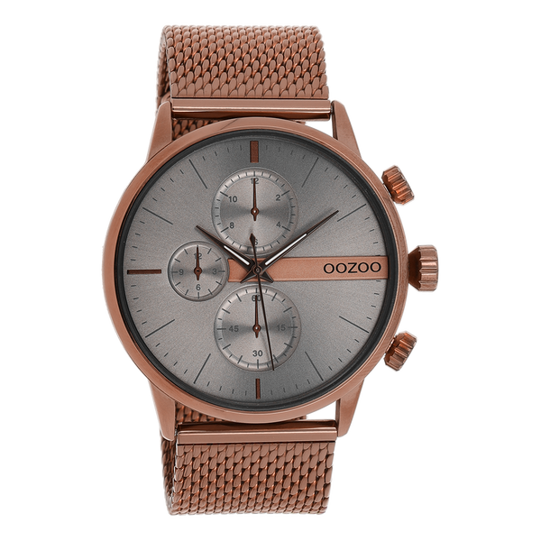 Oozoo timepieces Horloge-C11100 silver (45mm)