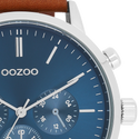 Oozoo Watch with leather strap (48mm)