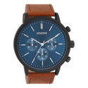 Oozoo Watch with leather strap (48mm)