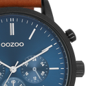 Oozoo Watch with leather strap (48mm)