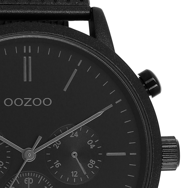 Oozoo Uhr mit Lederarmband (48 mm)