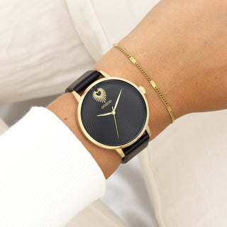 Oozoo ladies Watch with leather strap (38mm)