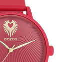 Oozoo Damenuhr mit Lederarmband (42 mm)