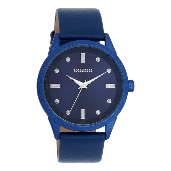 oozoo dames horloge c11025 silver 34mm Bijoutheek