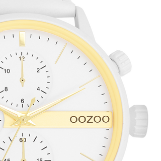 Oozoo Watch with leather strap (48mm)