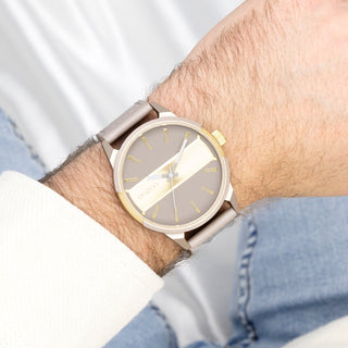 Oozoo Uhr mit Lederarmband (48 mm)