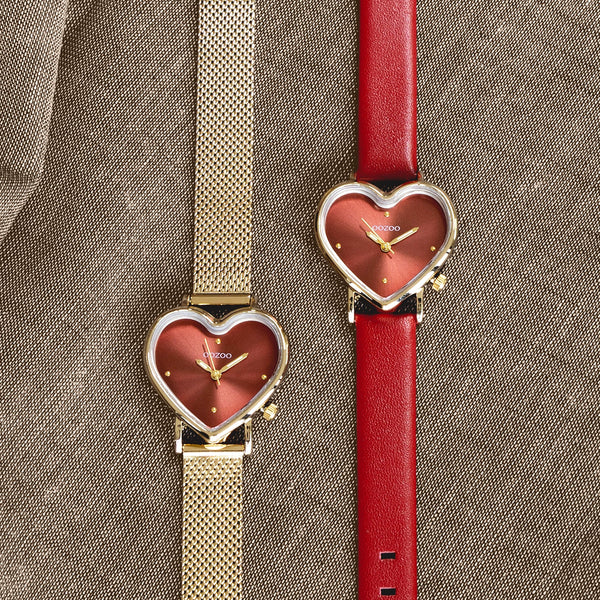 Oozoo Uhr mit Lederarmband (48 mm)