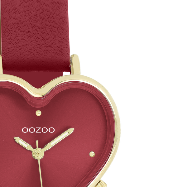 Oozoo Uhr mit Lederarmband (48 mm)