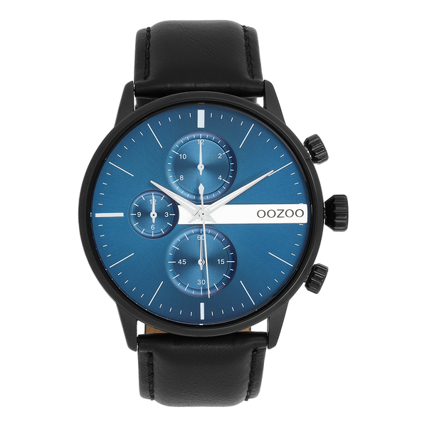 Oozoo Watch with leather strap (48mm)