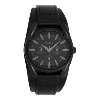 Oozoo Herren-/Damenuhr-C1057 Grau (46 mm)