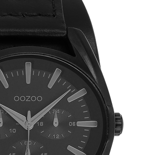 Oozoo Herren-/Damenuhr-C1057 Grau (46 mm)