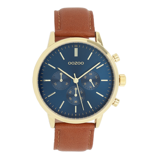Oozoo Herren-/Damenuhr-C1057 Grau (46 mm)