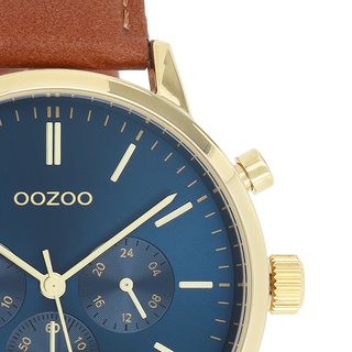 Oozoo Herren-/Damenuhr-C1057 Grau (46 mm)