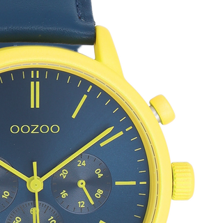 Oozoo Herren-/Damenuhr-C1057 Grau (46 mm)