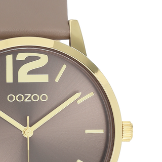 Oozoo Herren-/Damenuhr-C1057 Grau (46 mm)