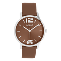 Oozoo Herren-/Damenuhr-C1057 Grau (46 mm)