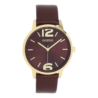 Oozoo Herren-/Damenuhr-C1057 Grau (46 mm)