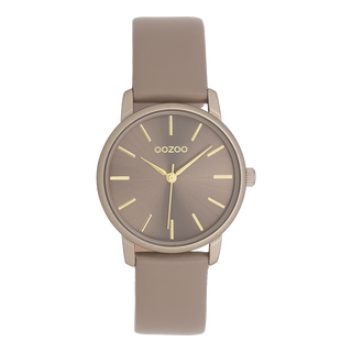 Oozoo Herren-/Damenuhr-C1057 Grau (46 mm)