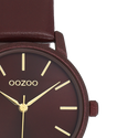Oozoo Herren-/Damenuhr-C1057 Grau (46 mm)