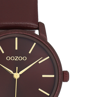 Oozoo Herren-/Damenuhr-C1057 Grau (46 mm)